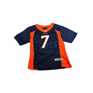 Nike On-Field John Elway Jersey Men’s L Denver Broncos #7 Navy Orange NFL Vintag